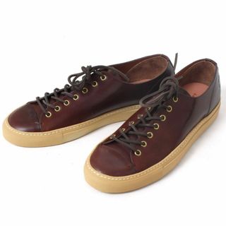 ブッテロ(BUTTERO)のBUTTERO TANINO CORDVAN BURGUNDY スニーカー(スニーカー)