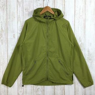 MENs S トレイルバム ドリフト ジャケット Drift Jacket ウィンドシェル フーディ TRAIL BUM Leaf グリーン系(その他)