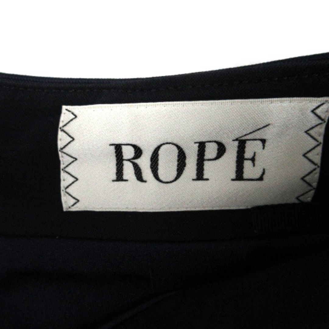 ROPE’(ロペ)のロペ ROPE フレアスカート ひざ丈 38 紺 ネイビー /SM25 レディースのスカート(ひざ丈スカート)の商品写真