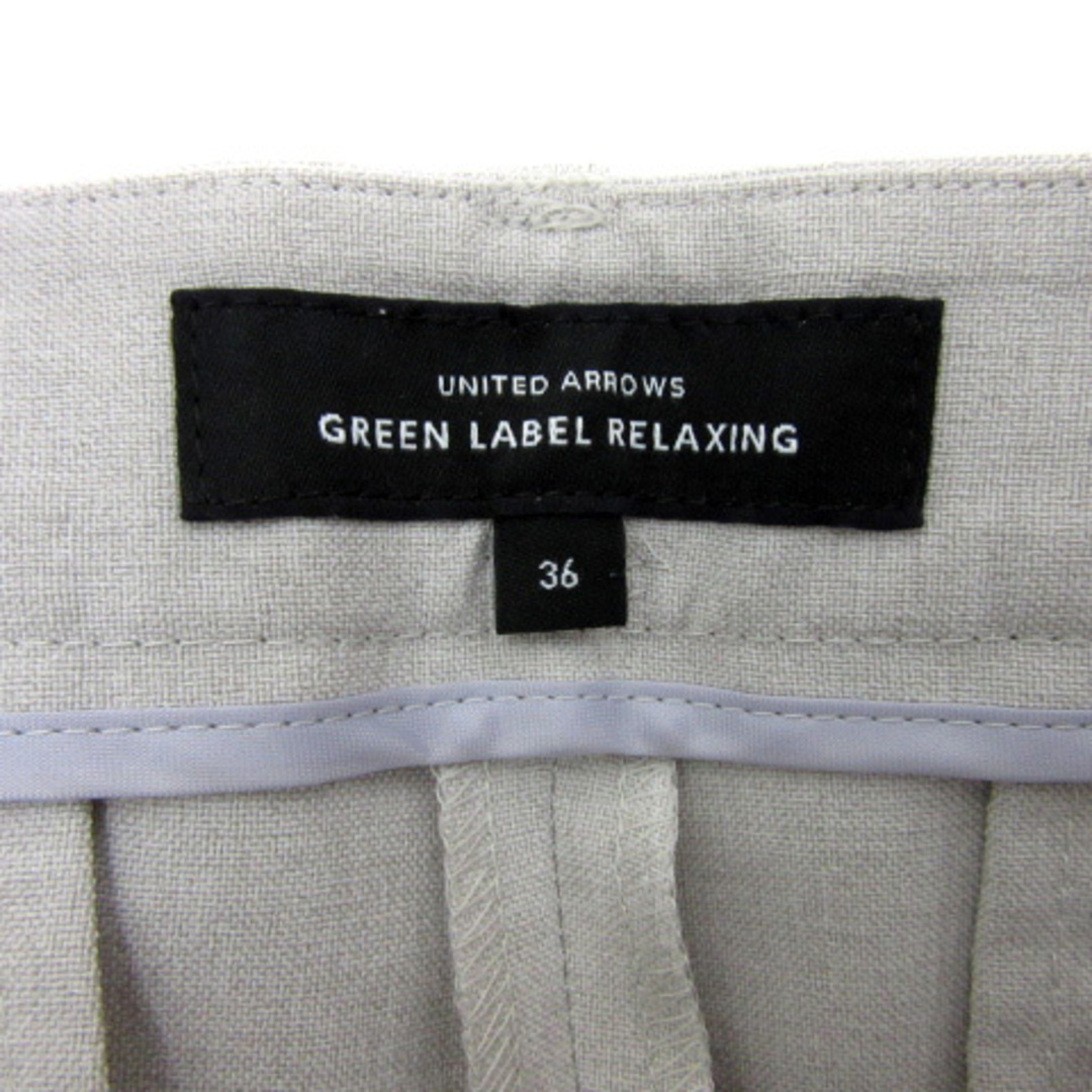 UNITED ARROWS green label relaxing(ユナイテッドアローズグリーンレーベルリラクシング)のグリーンレーベルリラクシング ユナイテッドアローズ スラックスパンツ 36 レディースのパンツ(その他)の商品写真