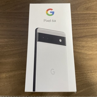 グーグルピクセル(Google Pixel)のGoogle Pixel 6a PIXEL6A チョーク　未使用【価格交渉ok】(スマートフォン本体)