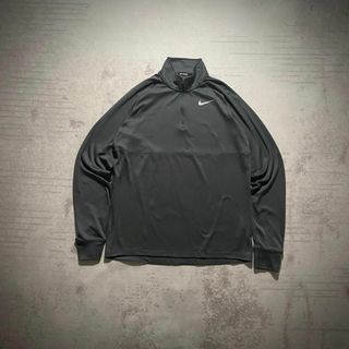 ナイキ(NIKE)の美品 00's NIKE ホログラム ロゴ トラックJKT ハーフジップ テック(ジャージ)