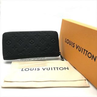 ルイヴィトン(LOUIS VUITTON)の美品 LOUISVUITTON ルイヴィトン トリヨン ジッピー ウォレット ヴェルティカル M69047 ノワール RFID反応有 長財布 ブラック k1673(財布)