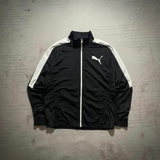 プーマ(PUMA)の美品 00's PUMA トラックJKT ジャージ M デカロゴ(ジャージ)