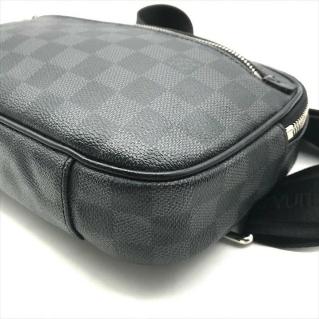 LOUIS VUITTON(ルイヴィトン)の良品 LOUISVUITTON ルイヴィトン ダミエ グラフィット アンブレール ボディ ショルダー バッグ ブラック a2680 メンズのバッグ(ボディーバッグ)の商品写真