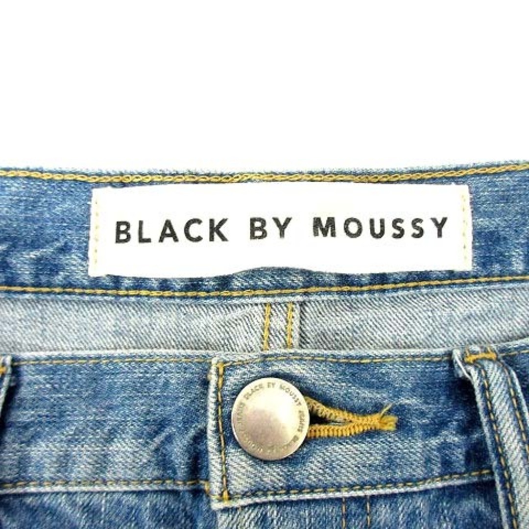 BLACK by moussy(ブラックバイマウジー)のブラック バイ マウジー HUILA デニムパンツ ジーンズ ブルー 25 レディースのパンツ(デニム/ジーンズ)の商品写真