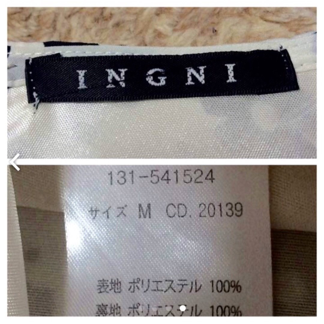 INGNI(イング)のINGNI イング ワンピース サイズM レディースのワンピース(ミニワンピース)の商品写真