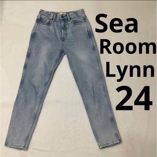 【超美品】 searoomlynn ストレッチスリムSRN03 デニム 24