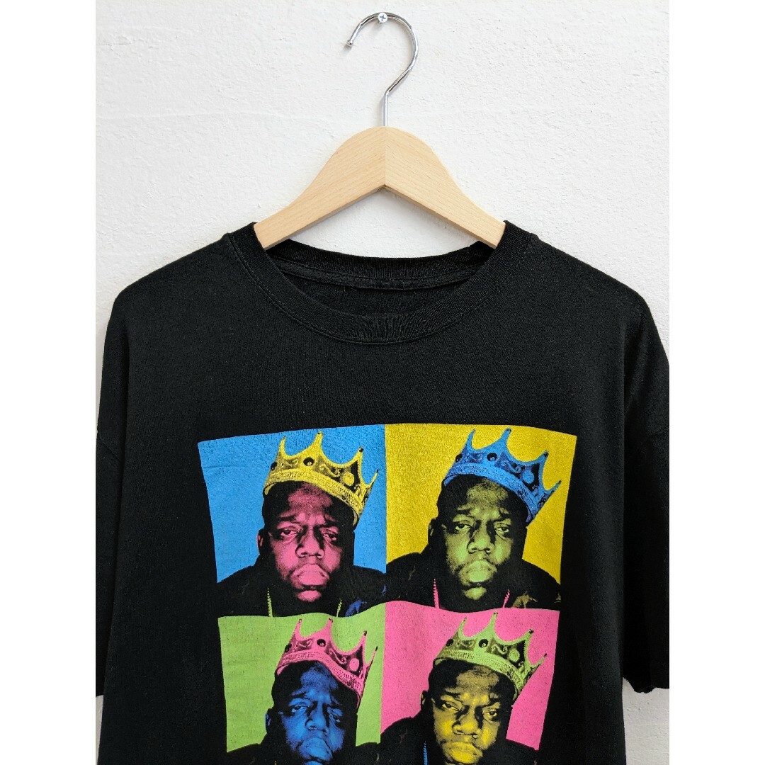 BEAMS(ビームス)のNOTORIOUS B.I.G ノートリアス 4人 王冠プリント メンズのトップス(Tシャツ/カットソー(半袖/袖なし))の商品写真