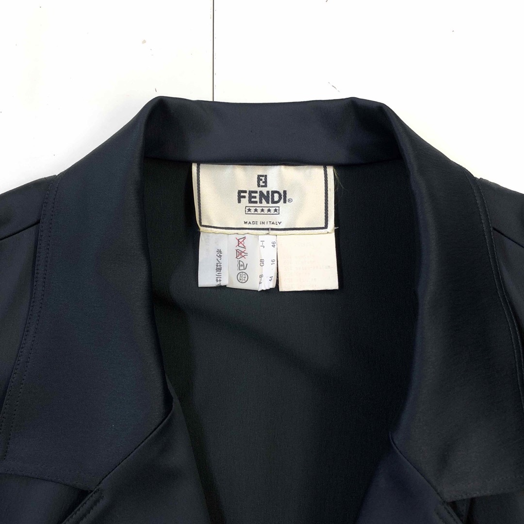 FENDI - 美品 FENDI ヴィンテージ ノースリーブコート(46)の通販 FENDI - 美品 FENDI ヴィンテージ ノースリーブコート(46)の通販