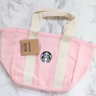 スターバックス(Starbucks)の【新品】台湾スターバックス　トートバッグ　サイレン　ピンク(トートバッグ)