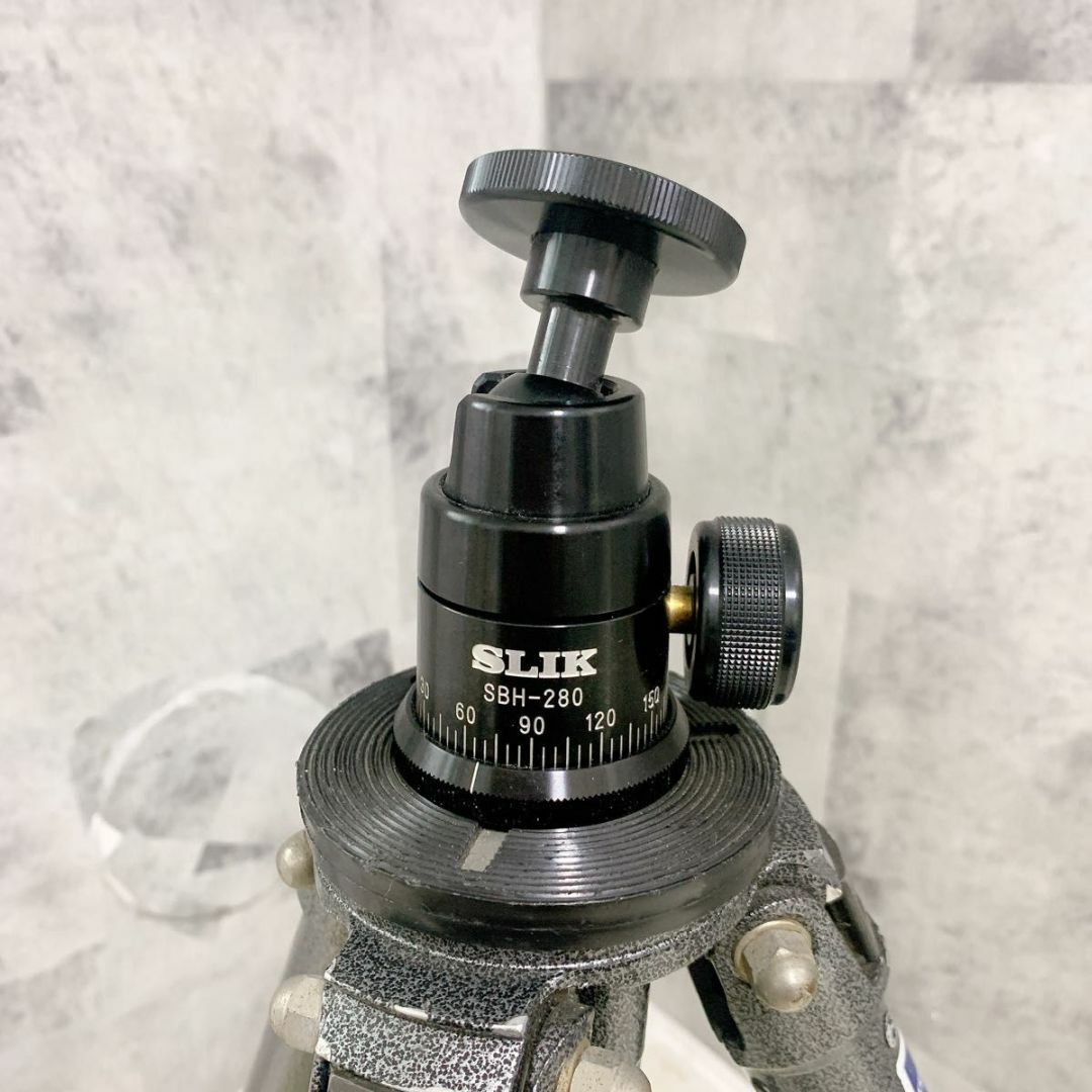 GITZO - ジッツオ G326 三脚 フランス製 雲台 SLIK SBH-280 廃盤 GITZO - ジッツオ G326 三脚 フランス製 雲台 SLIK SBH-280 廃盤