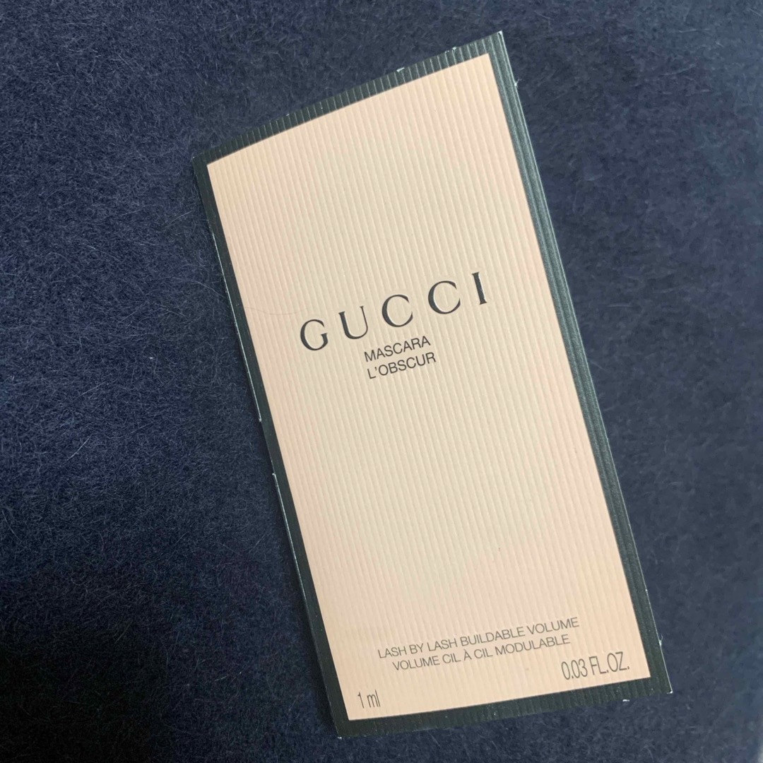 Gucci(グッチ)のGUCCI ⭐️マスカラ　試供品 コスメ/美容のベースメイク/化粧品(マスカラ)の商品写真