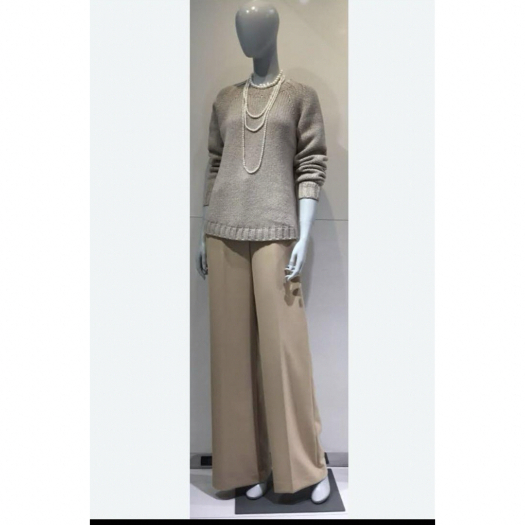Theory luxe セオリーリュクス カシミヤ混ニット ライトベージュ Theory luxe セオリーリュクス カシミヤ混ニット ライトベージュ