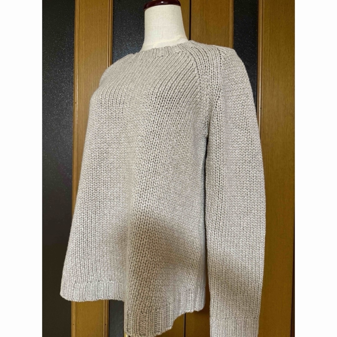 Theory luxe セオリーリュクス カシミヤ混ニット ライトベージュ Theory luxe セオリーリュクス カシミヤ混ニット ライトベージュ
