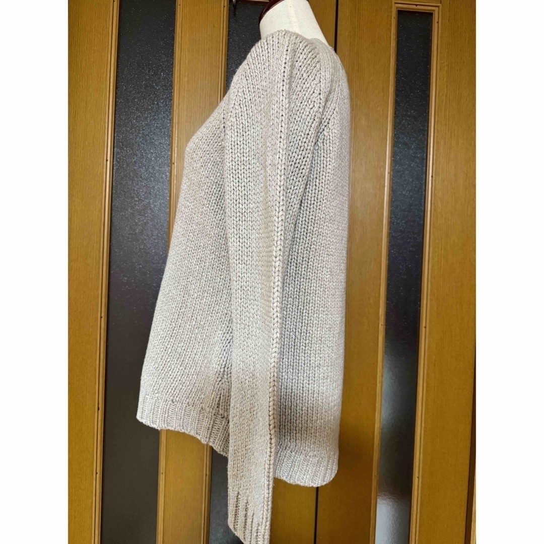Theory luxe セオリーリュクス カシミヤ混ニット ライトベージュ Theory luxe セオリーリュクス カシミヤ混ニット ライトベージュ
