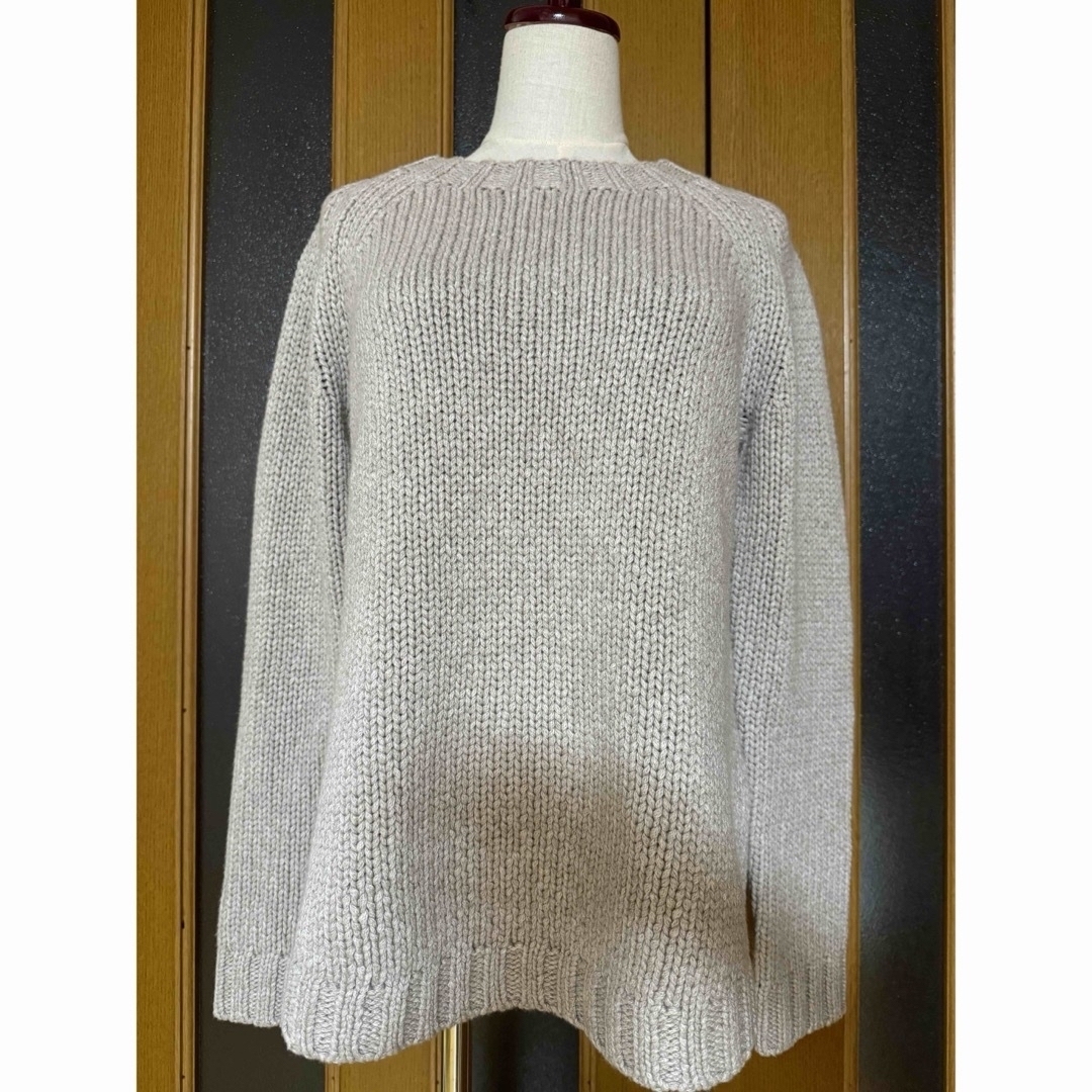 Theory luxe セオリーリュクス カシミヤ混ニット ライトベージュ Theory luxe セオリーリュクス カシミヤ混ニット ライトベージュ