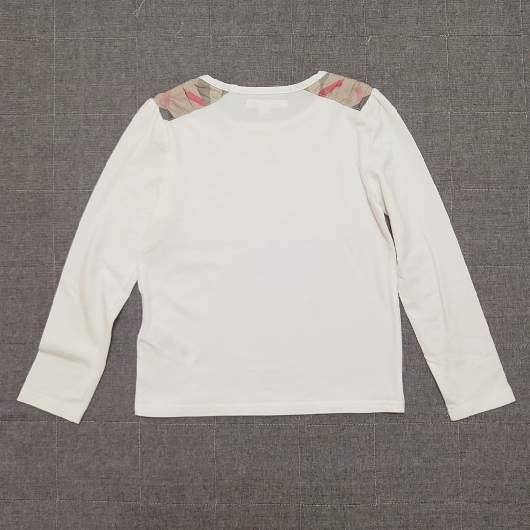 BURBERRY(バーバリー)のBURBERRY　カットソー　Tシャツ　長袖　6Y　110 キッズ/ベビー/マタニティのキッズ服女の子用(90cm~)(Tシャツ/カットソー)の商品写真