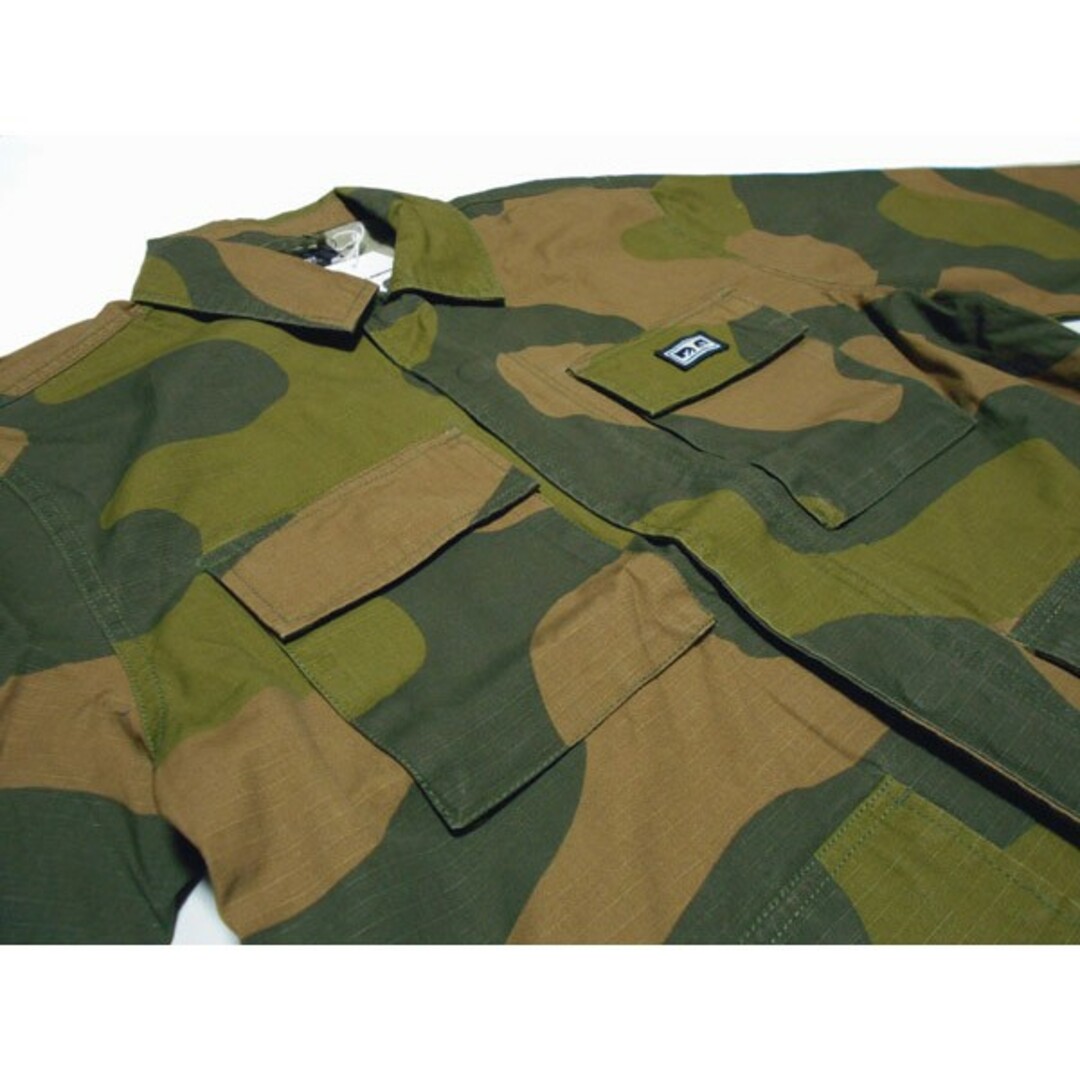 OBEY(オベイ)のOBEY ジャケット カモ RiseUp BDU Jacket CAMO オベイ メンズのジャケット/アウター(ミリタリージャケット)の商品写真