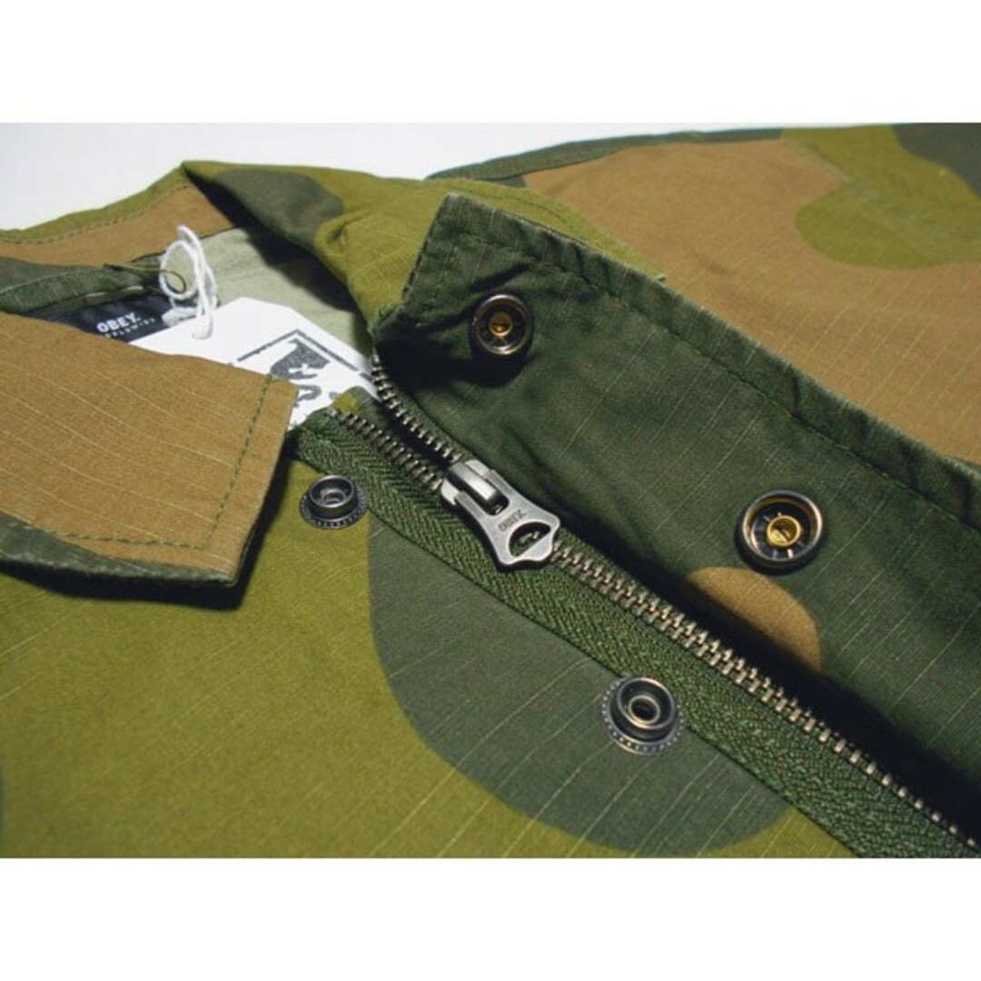 OBEY(オベイ)のOBEY ジャケット カモ RiseUp BDU Jacket CAMO オベイ メンズのジャケット/アウター(ミリタリージャケット)の商品写真