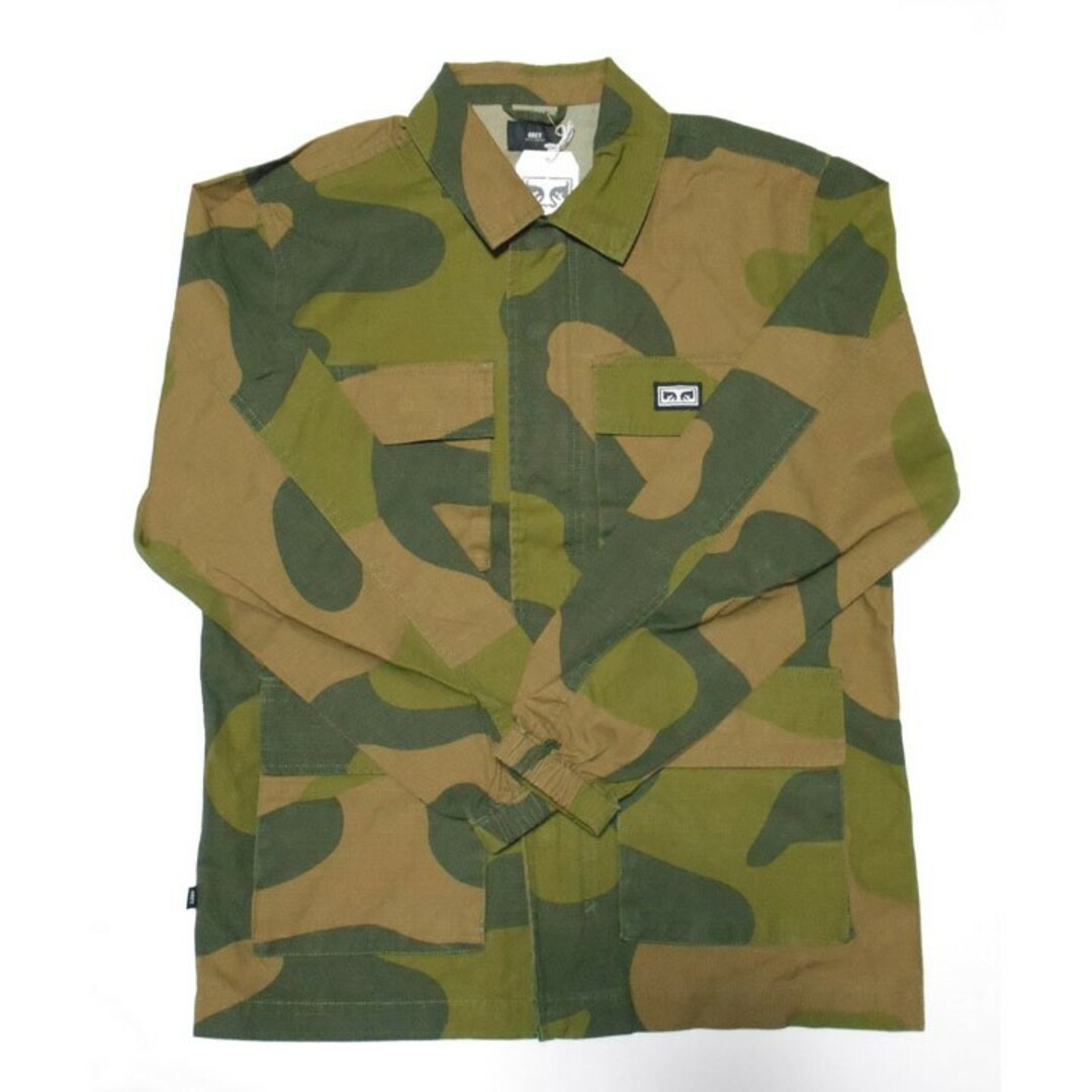 OBEY(オベイ)のOBEY ジャケット カモ RiseUp BDU Jacket CAMO オベイ メンズのジャケット/アウター(ミリタリージャケット)の商品写真