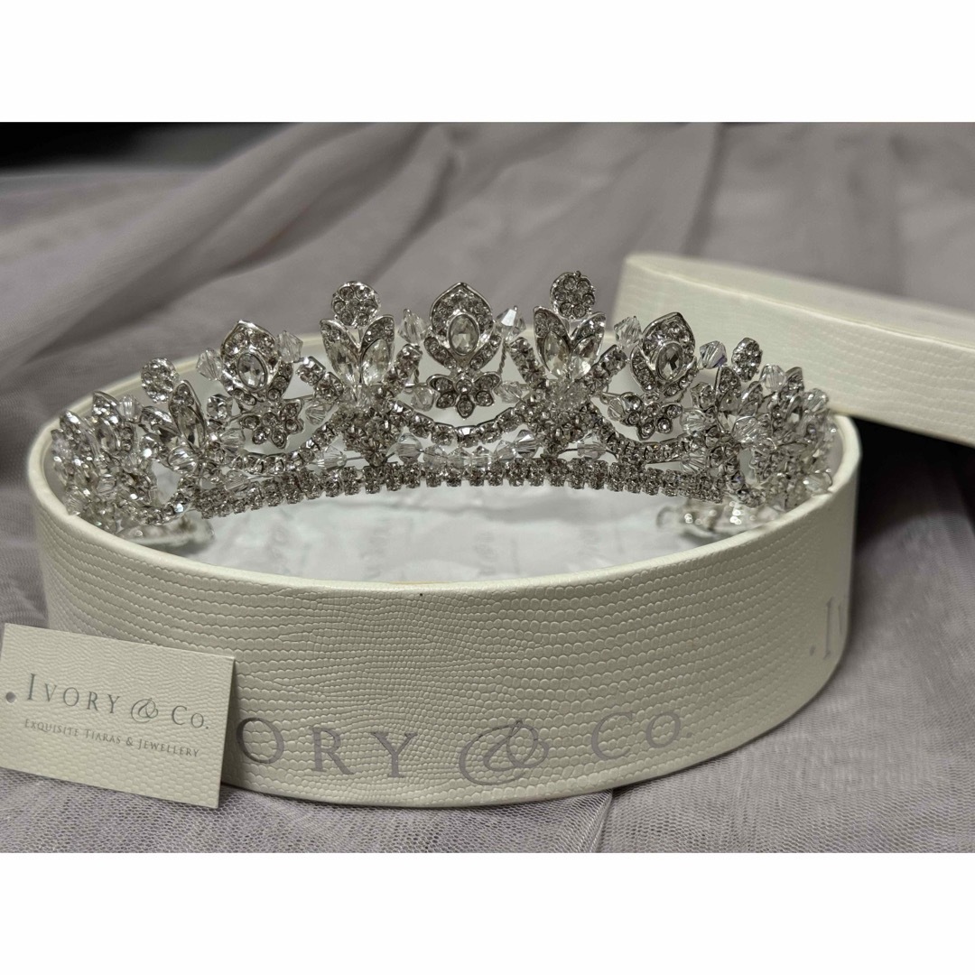 ivory&co  alexandra ハンドメイドのウェディング(ヘッドドレス/ドレス)の商品写真