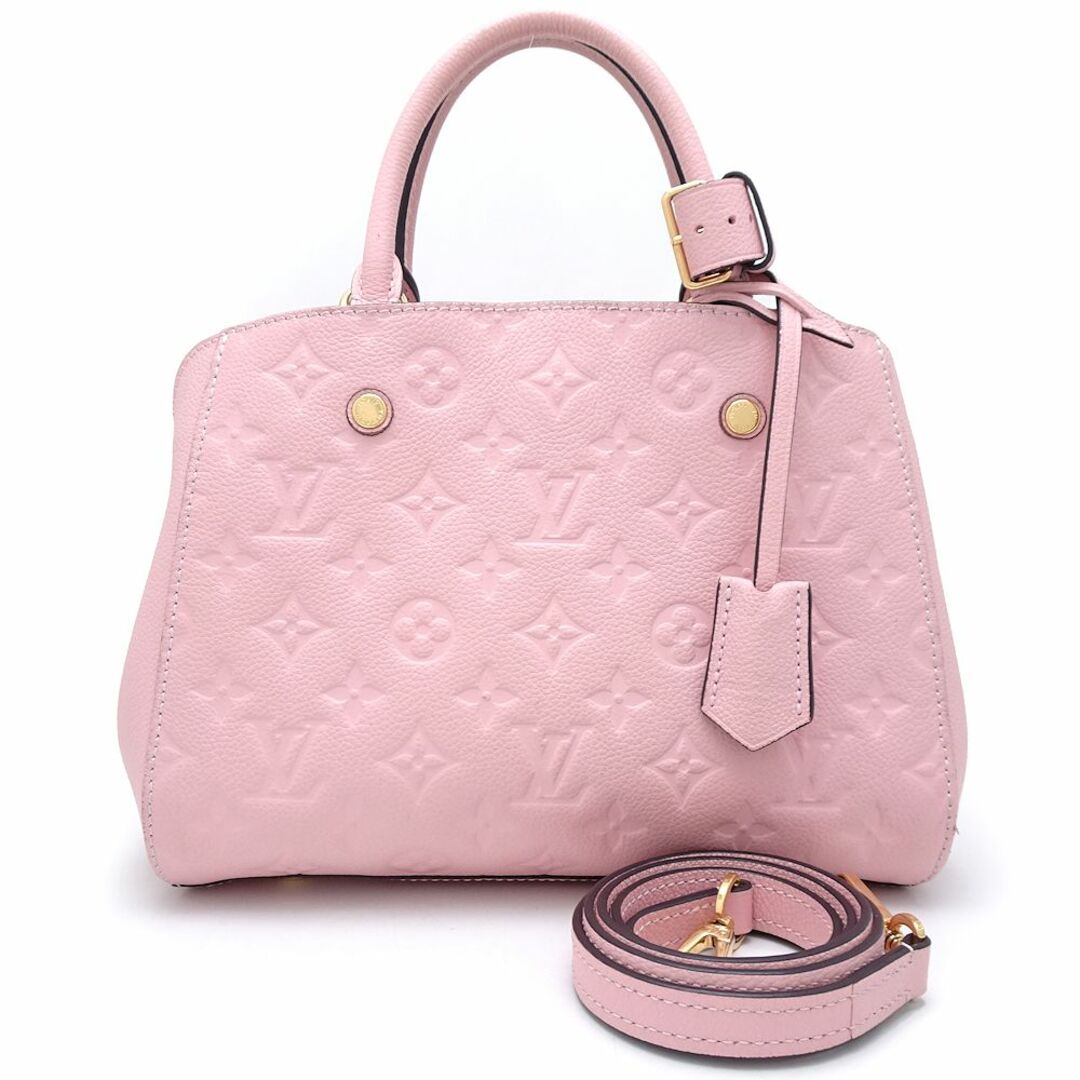 LOUIS VUITTON(ルイヴィトン)のLOUIS VUITTON ルイヴィトン モンテーニュBB M44123 2Wayバッグ モノグラム アンプラント ローズプードル/351134【中古】 レディースのバッグ(その他)の商品写真