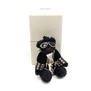 PRADA プラダ ロックベアーバッグチャーム ブラック