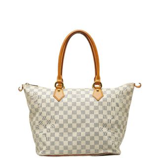 ルイヴィトン(LOUIS VUITTON)のルイ ヴィトン ダミエ アズール サレヤMM トートバッグ ショルダーバッグ N51185 PVC レディース LOUIS VUITTON 【1-0139216】(トートバッグ)