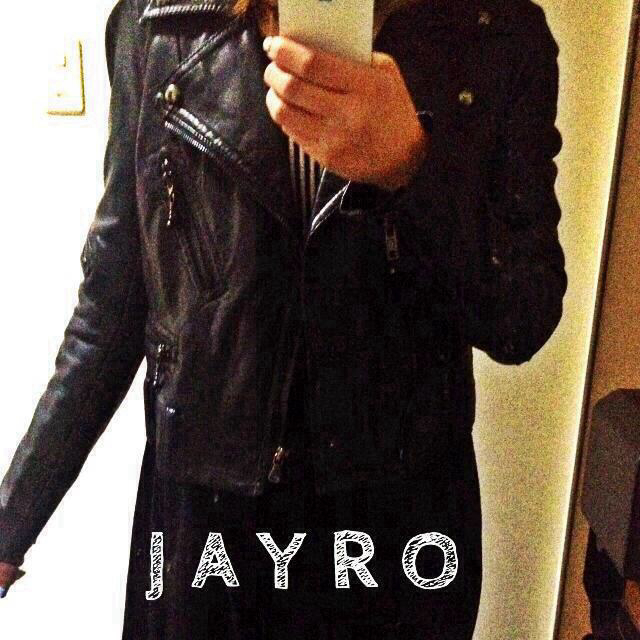 JAYRO White(ジャイロホワイト)のJAYRO White♡ライダース レディースのジャケット/アウター(ライダースジャケット)の商品写真