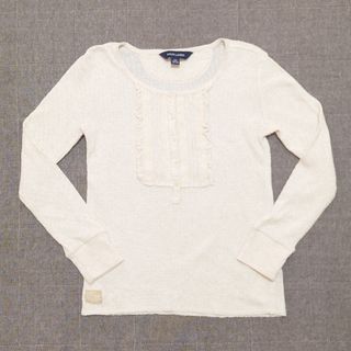 ラルフローレン(Ralph Lauren)のRALPH LAUREN　ラルフローレン　カットソー　長袖　130　アイボリー(Tシャツ/カットソー)