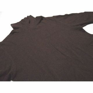 エルエルビーン(L.L.Bean)のL.L.Bean タートルネック ロンT L.L.ビーン 綿100% BROWN(Tシャツ/カットソー(七分/長袖))