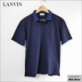 ランバンコレクション(LANVIN COLLECTION)のLANVIN ランバン メンズ トップス 半袖 ポロシャツ 日本製 M(ポロシャツ)