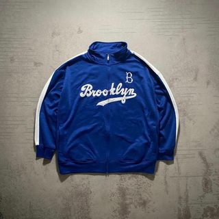 MLB - MLB Brooklyn Dodgers 5XL トラックJKT ジャージ裏起毛