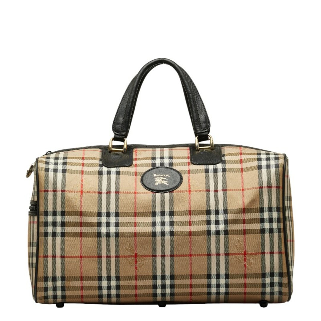 BURBERRY(バーバリー)のバーバリー ノバチェック シャドーホース ボストンバッグ キャンバス レディース BURBERRY 【1-0143414】 レディースのバッグ(ボストンバッグ)の商品写真