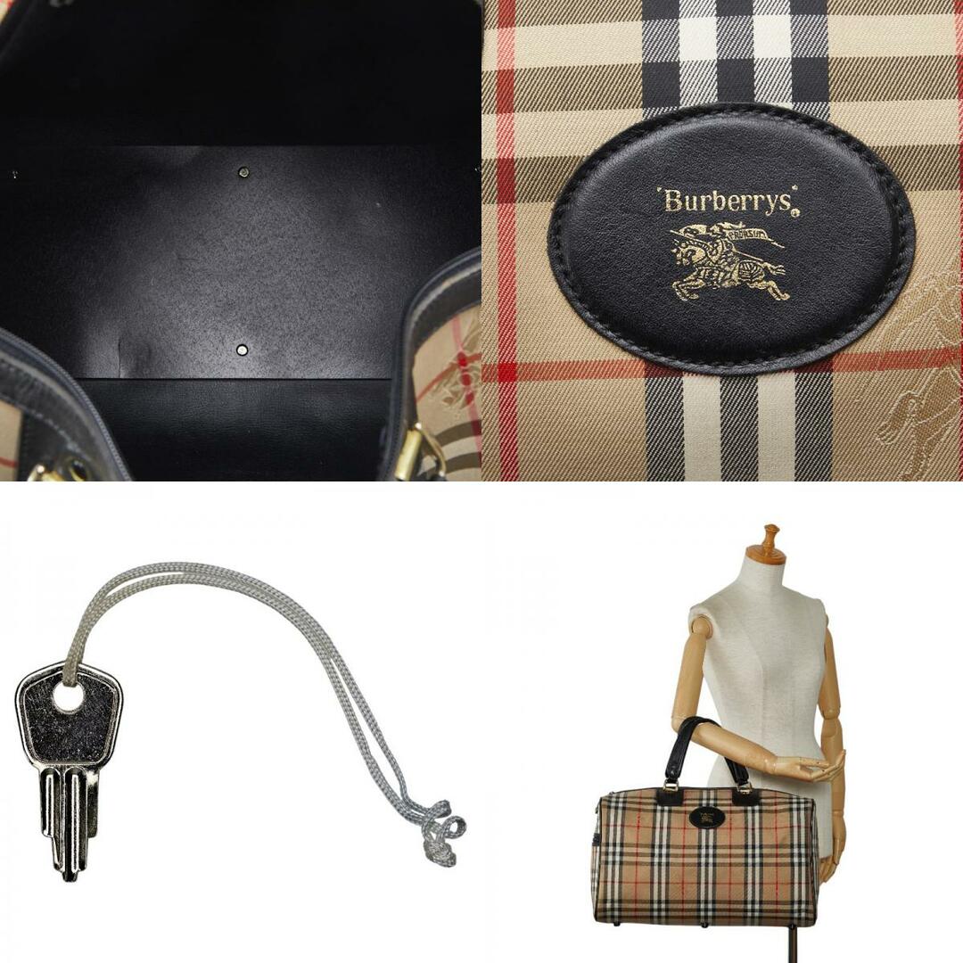 BURBERRY(バーバリー)のバーバリー ノバチェック シャドーホース ボストンバッグ キャンバス レディース BURBERRY 【1-0143414】 レディースのバッグ(ボストンバッグ)の商品写真