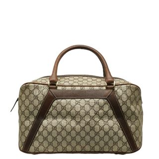 グッチ(Gucci)のグッチ GGスプリーム ボストンバッグ トラベルバッグ 旅行用バッグ PVC レディース GUCCI 【1-0143579】(ボストンバッグ)