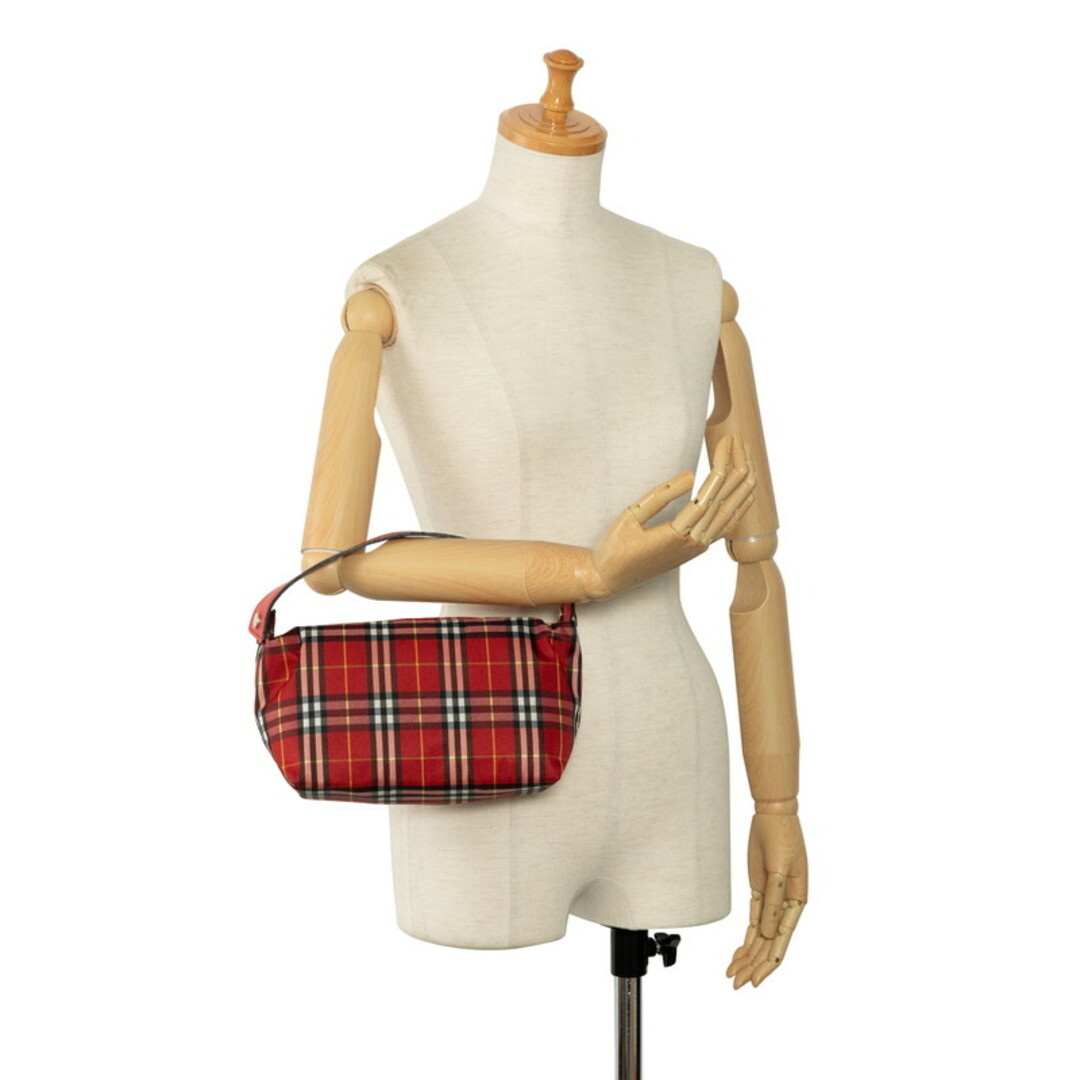 BURBERRY - バーバリー ノバチェック ハンドバッグ キャンバス BURBERRY - バーバリー ノバチェック ハンドバッグ キャンバス