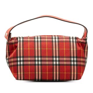 バーバリー(BURBERRY)のバーバリー ノバチェック ハンドバッグ キャンバス レディース BURBERRY 【228-43723】(ハンドバッグ)