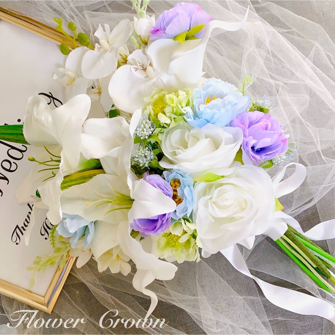 受注製作 No.182 クラッチブーケ 結婚式 和装 和婚 胡蝶蘭 カラー 受注製作 No.182 クラッチブーケ 結婚式 和装 和婚 胡蝶蘭 カラー