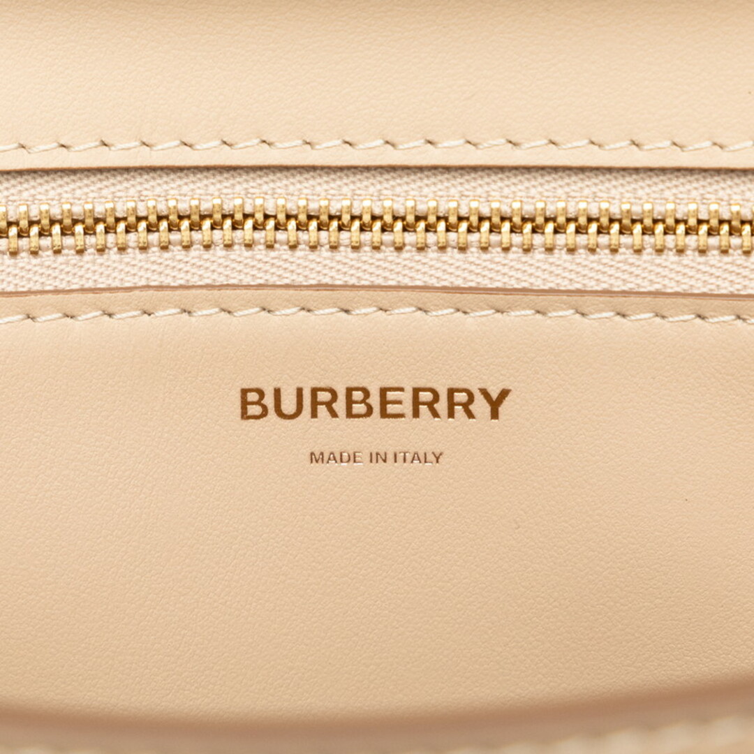 BURBERRY(バーバリー)の美品 バーバリー ノバチェック TB 斜め掛け ショルダーバッグ コットン レディース BURBERRY 【228-43740】 レディースのバッグ(ショルダーバッグ)の商品写真