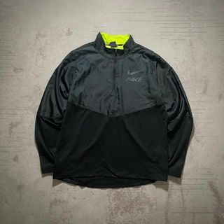 ナイキ(NIKE)の00's NIKE 光沢 トラックJKT ハーフジップ L(ジャージ)