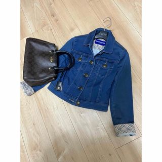 BURBERRY BLUE LABEL - 美品 バーバリー ブルーレーベル デニム ジャケット ストレッチ Gジャン