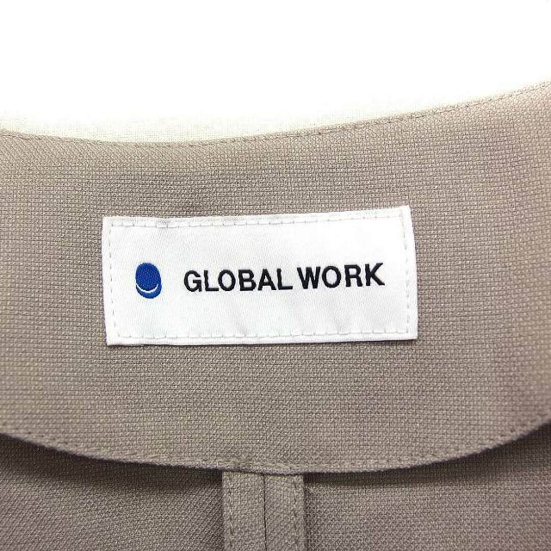 GLOBAL WORK(グローバルワーク)のグローバルワーク GLOBAL WORK オープン ノーカラー ジャケット 無地 エンタメ/ホビーのコスプレ(その他)の商品写真