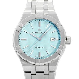 モーリス・ラクロア MAURICE LACROIX アイコン オートマティック 42mm サマー・エディション 世界888本限定 AI6008-SS00F-431-C ターコイズブルー文字盤 中古 腕時計 メンズ