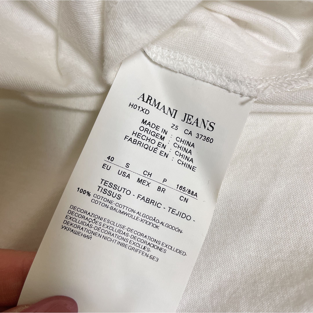 ARMANI JEANS(アルマーニジーンズ)のアルマーニジーンズ☆Tシャツ☆ レディースのトップス(Tシャツ(半袖/袖なし))の商品写真