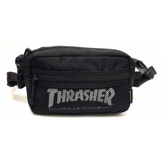 スラッシャー(THRASHER)のTHRASHER スラッシャー 2404084 ショルダーバッグ ブラック ロゴ(ショルダーバッグ)