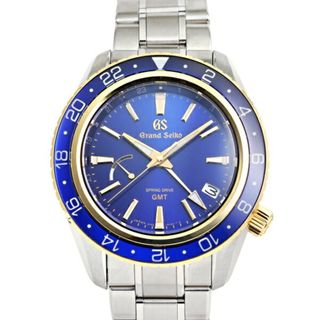 グランドセイコー(Grand Seiko)のグランドセイコー Grand Seiko スポーツ コレクション マスターショップ限定 SBGE248 ブルー/バー文字盤 中古 腕時計 メンズ(腕時計(アナログ))