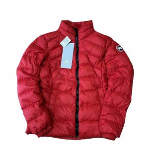 カナダグース(CANADA GOOSE)のカナダグース/CANADA GOOSE/レディース/ABBOTT Jacket/アボットジャケット/ナイロン/ダウン×フェザー/レッド/#M/2200L【SA7668】(その他)