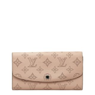 ルイヴィトン(LOUIS VUITTON)のルイ ヴィトン モノグラム マヒナ ポルトフォイユ イリス 長財布 M60145 レザー レディース LOUIS VUITTON 【214-45049】(財布)